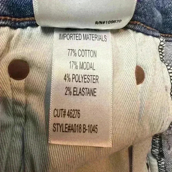 Agolde Sophie High Rise Skinny Crop in Discretion Size 24 - Picture 10 of 10